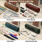 leather pencil pouch